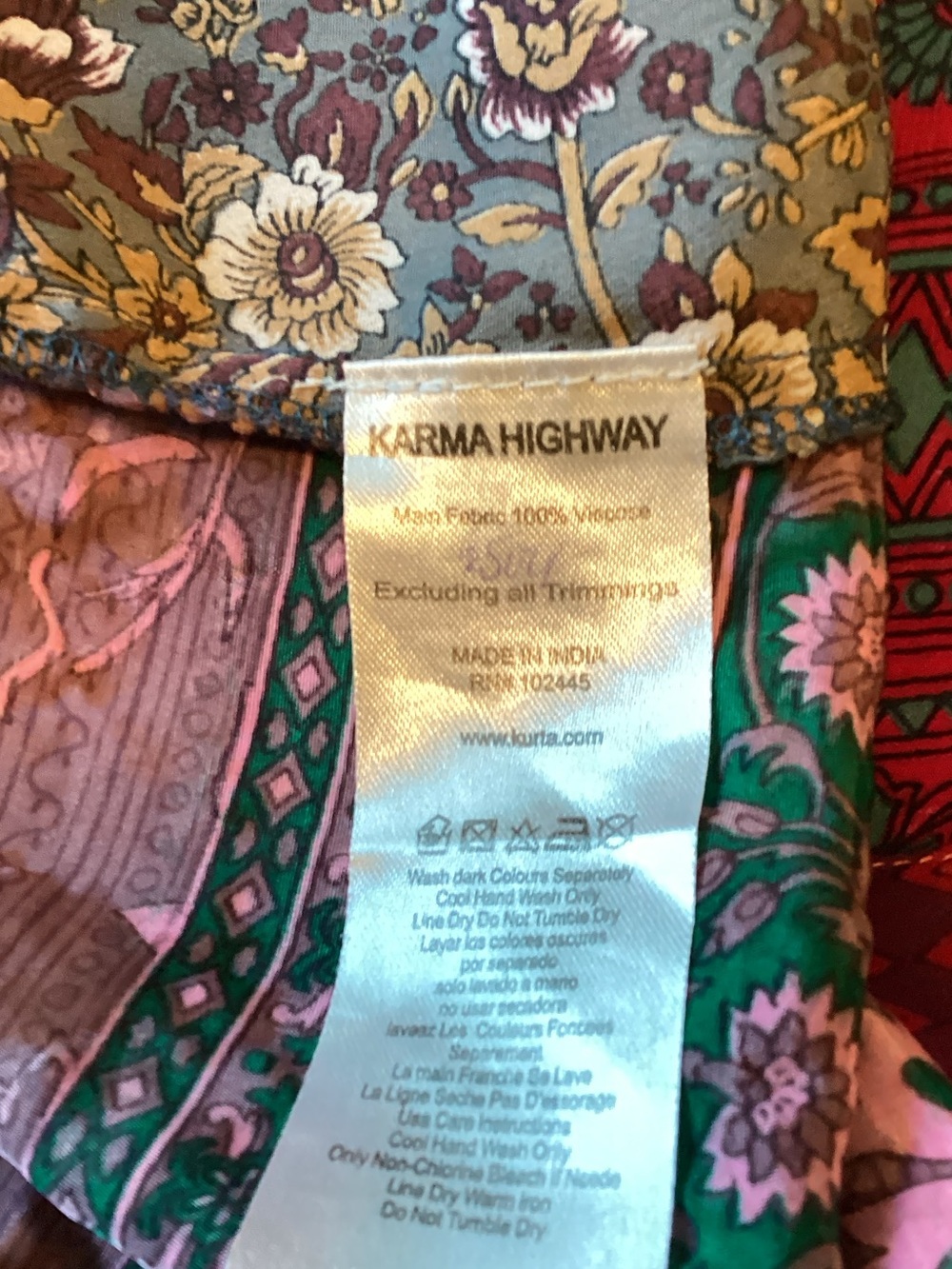 Karma Highway Robe OS - Picture 4 of 5